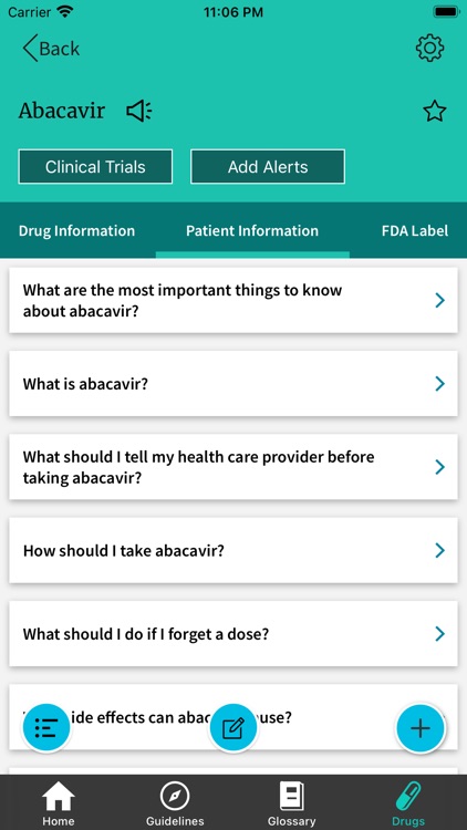 Clinical Info screenshot-7