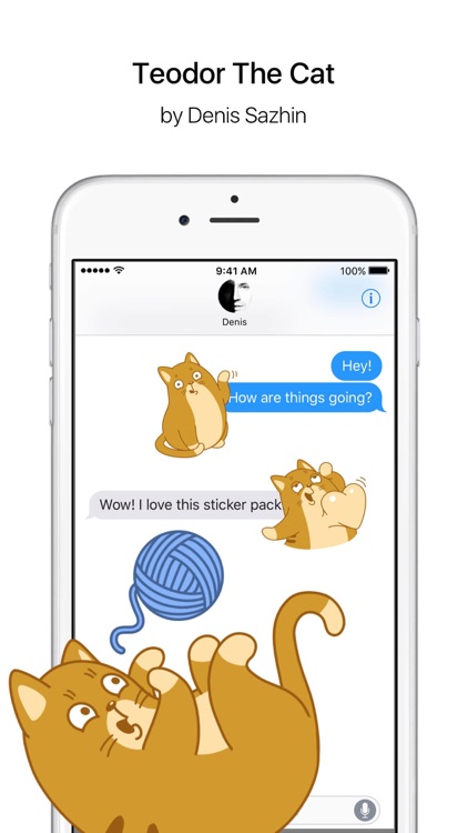 Teodor The Cat – Stickers and Emoji Keyboard