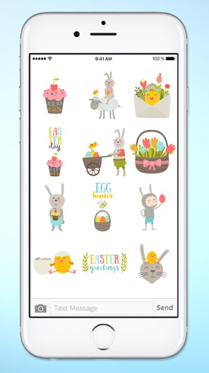 Super Cute Easter Sticker Pack(圖4)-速報App