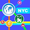 New York City Maps - NYC Subway and Travel Guides - iPhoneアプリ
