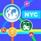 Icon New York City Maps - NYC Subway and Travel Guides