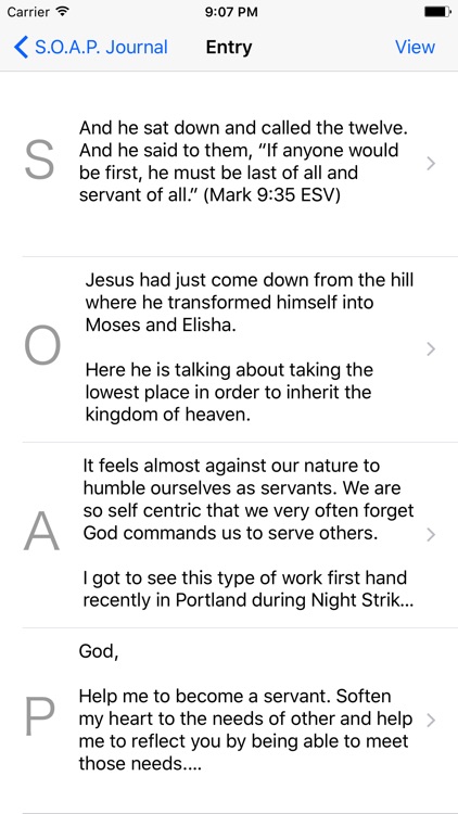 S.O.A.P. - Your Bible Study Journal
