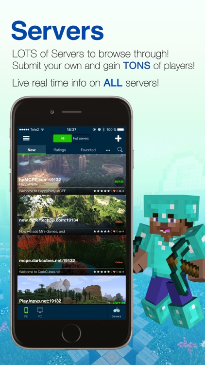 Seeds Lite For Minecraft - Server, Skin, Community