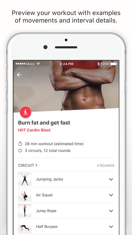 Moov Coach & Guided Workouts