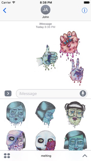 Melting Stickers(圖1)-速報App