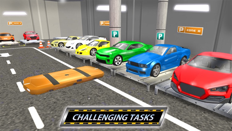 Robot Car Parking Game: Futuristic City screenshot-4