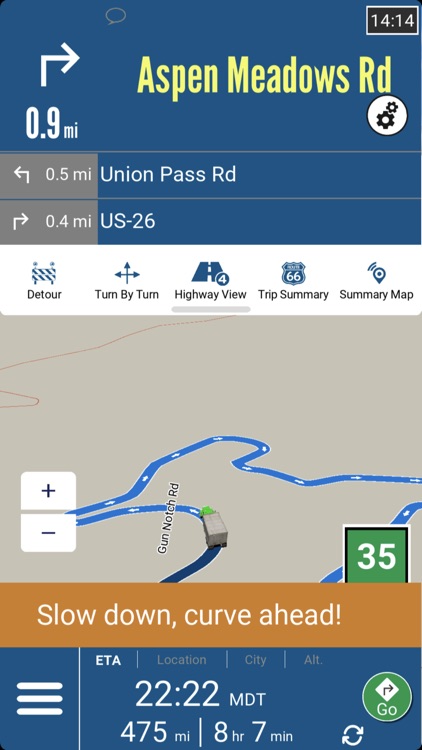 Odyssey Truck GPS screenshot-3