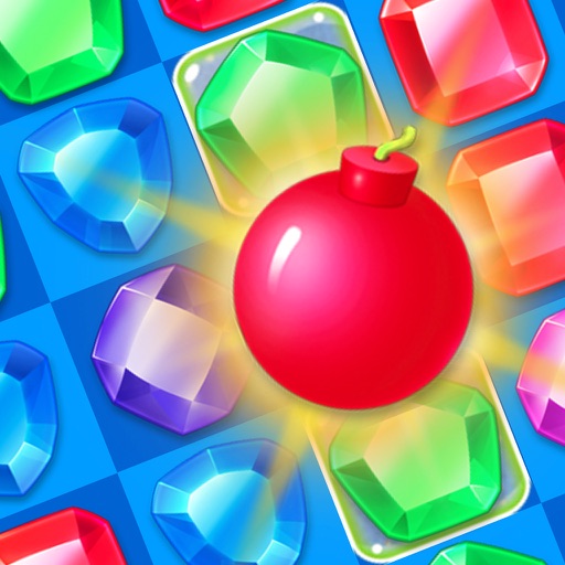 Jewel Blast Legend Delicious Gummy Match 3 Game Icon