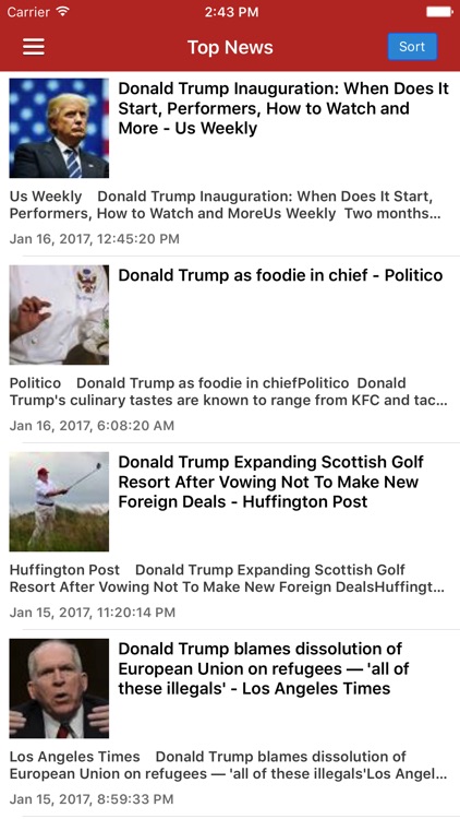 NewsSurge for Donald Trump: Latest News Pro