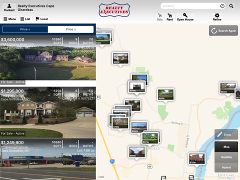 Realty Executives of Cape County for iPad screenshot 2