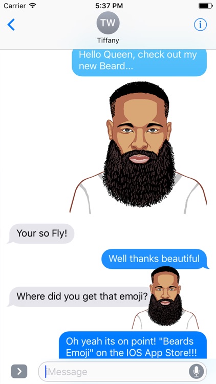 Beards Emoji - Premium Beard Emojis and Stickers