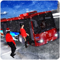 Activities of Christmas Party Bus Simulator 3D: Tourist ski 2016