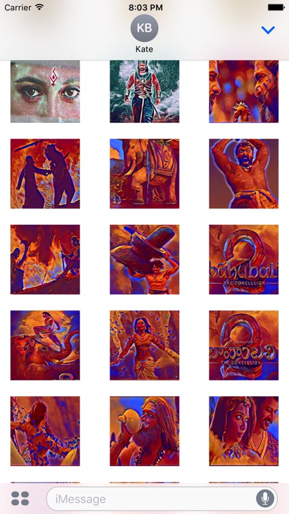 Bahubali Stickers