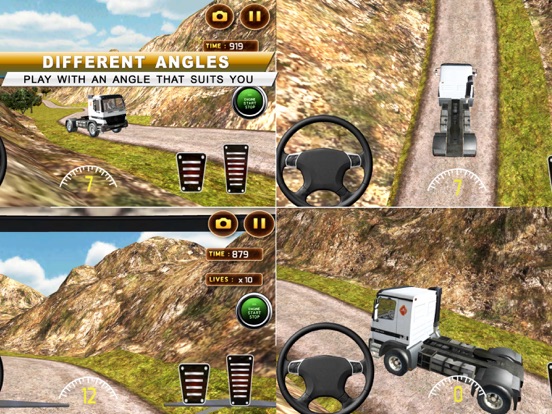 リアル 未舗装道路 エクストリーム トラック 冒険:4時間4 シミュレータのおすすめ画像3