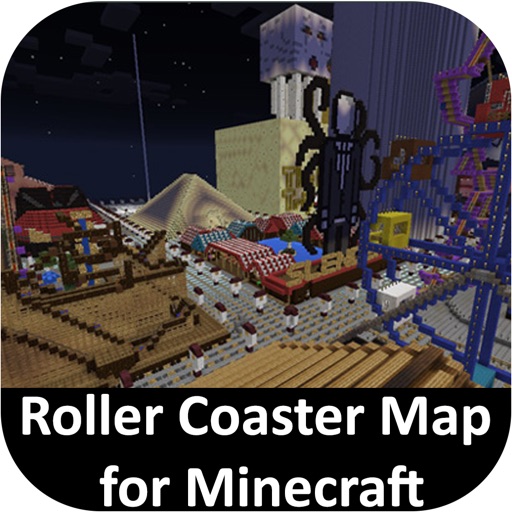 minecraft rollercoaster map