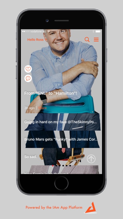 The IAm Hello Ross App