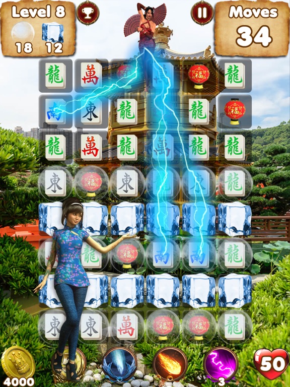 Chinese New Year - mahjong tile majong games free screenshot 3