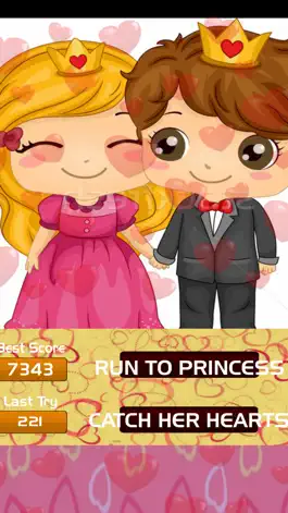 Game screenshot King and Queen Catching Hearts on Valentine Day mod apk