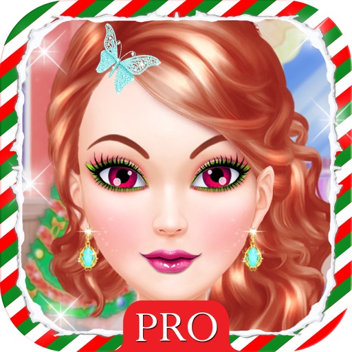 Christmas Beauty Girl icon