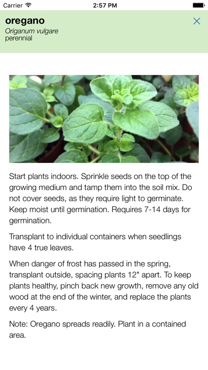 Skippys Flower and Herb Planting Calendar screenshot-3