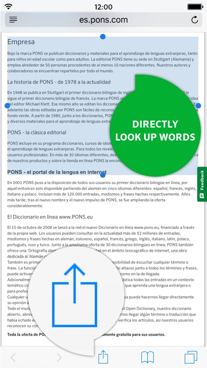 Dictionary German - Spanish SCHOOL by PONS screenshot-3