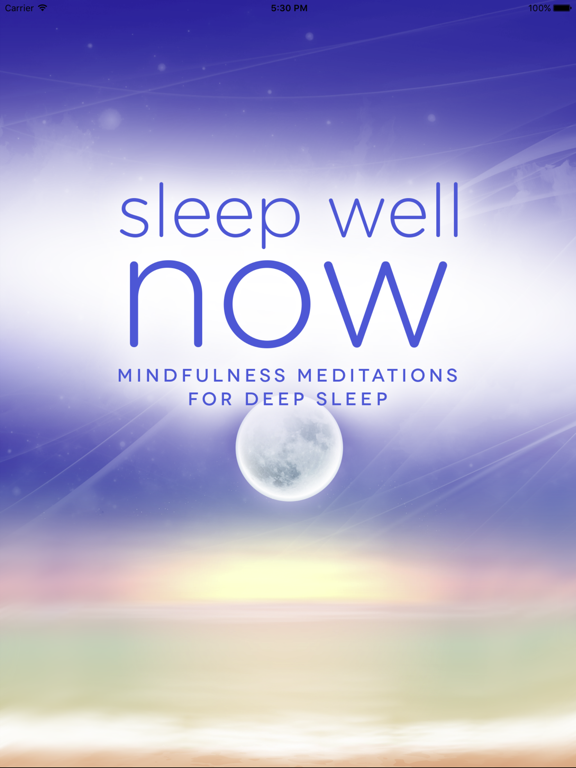 Sleep Well NOW: Mindfulness Meditations for Sleepのおすすめ画像1