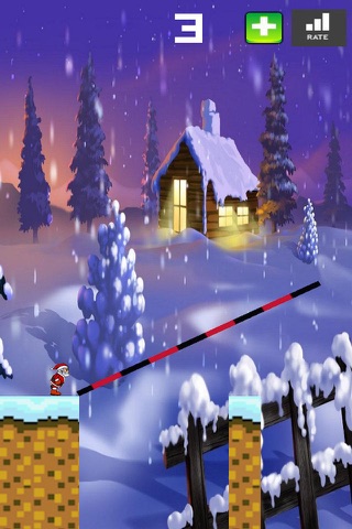 Santa Stick Runner-Pro Version Run Santa screenshot 2