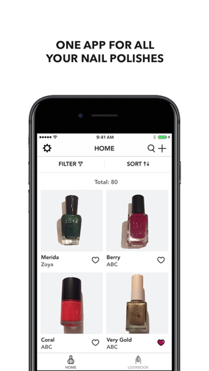 Glossy: Nail Polish + Nail Art Inventory Organizer(圖1)-速報App