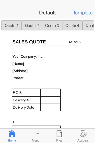 Sales Receipt Pro screenshot 2