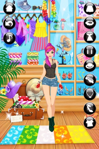 College Stylish Girl DressUp - Makeover Game screenshot 3