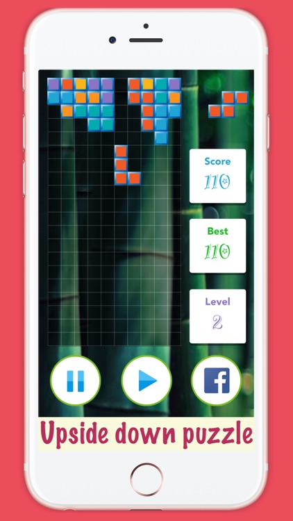 Inverted Tetris - Upside down puzzle