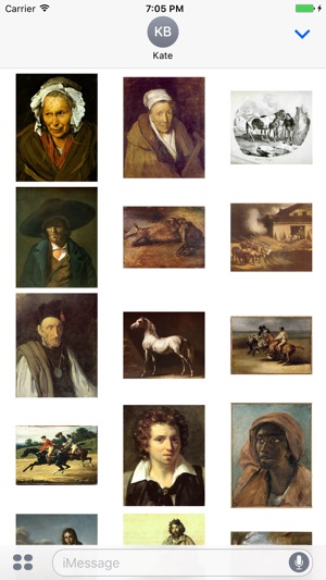 Theodore Gericault Artworks Stickers(圖4)-速報App