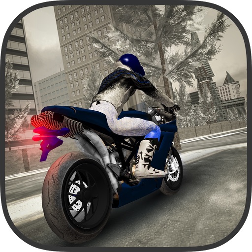 Xtreme City Traffic Bike Rider iOS App