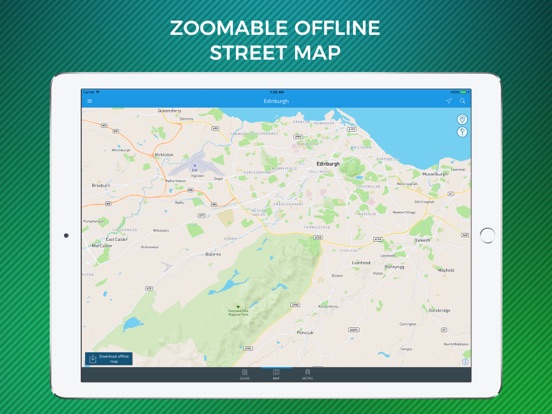 Edinburgh Travel Guide with Offline Street Map screenshot 3