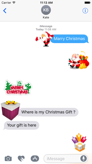 Chrimas Gift Stickers(圖1)-速報App