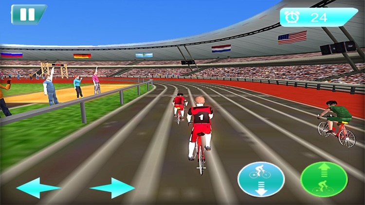 Stickman Cycling Race screenshot-3