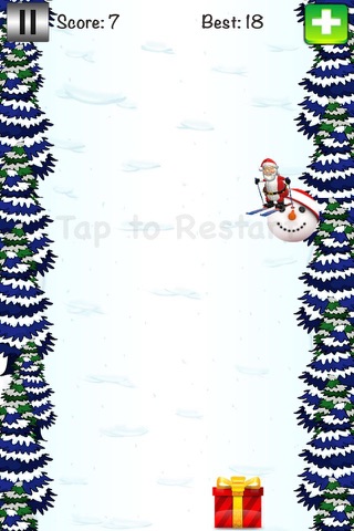 Skiing Santa - Addictive Fun Game screenshot 3