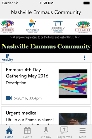 Nashville Emmaus Community screenshot 2