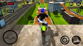 Game screenshot Rooftop Motorbike Rider - Furious Stunts Driving apk