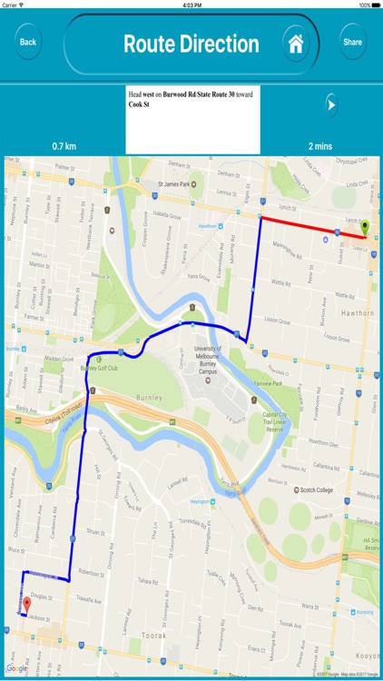 Melbourne Australia Offline City Map Navigation screenshot-4