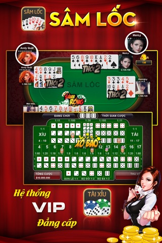 Sanh Rong - Game danh bai screenshot 4