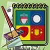 English Football Logo Coloring Book Kids Game