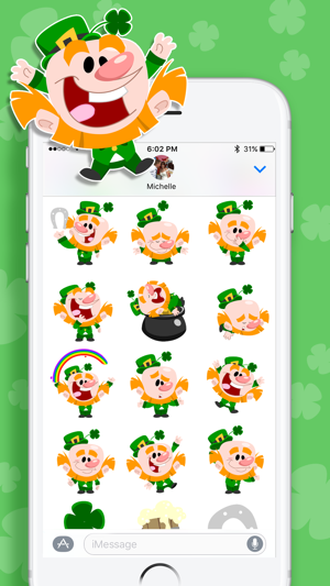 Luck of the Irish Animated Stickers(圖2)-速報App