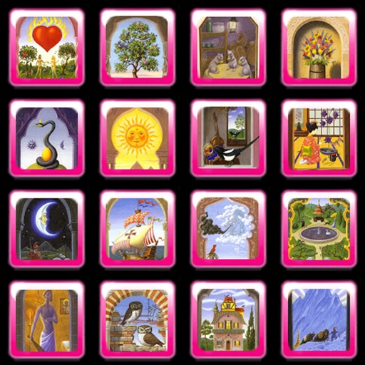Fortune-telling 36 cards icon
