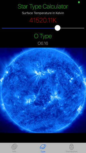 Astronomy Star Type Calculator