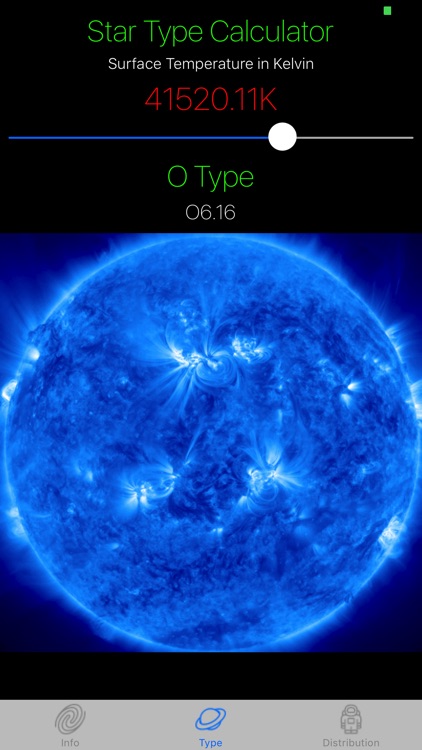 Astronomy Star Type Calculator