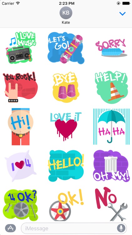 Street Music Stickers