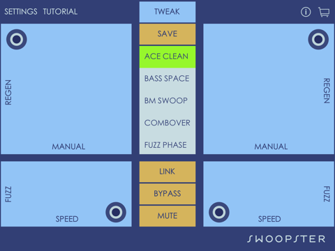 Swoopster - Fuzz Flanger Effects Processor screenshot 2