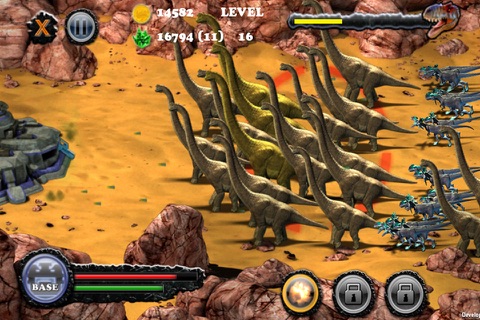 Dino Bunker Defense screenshot 3