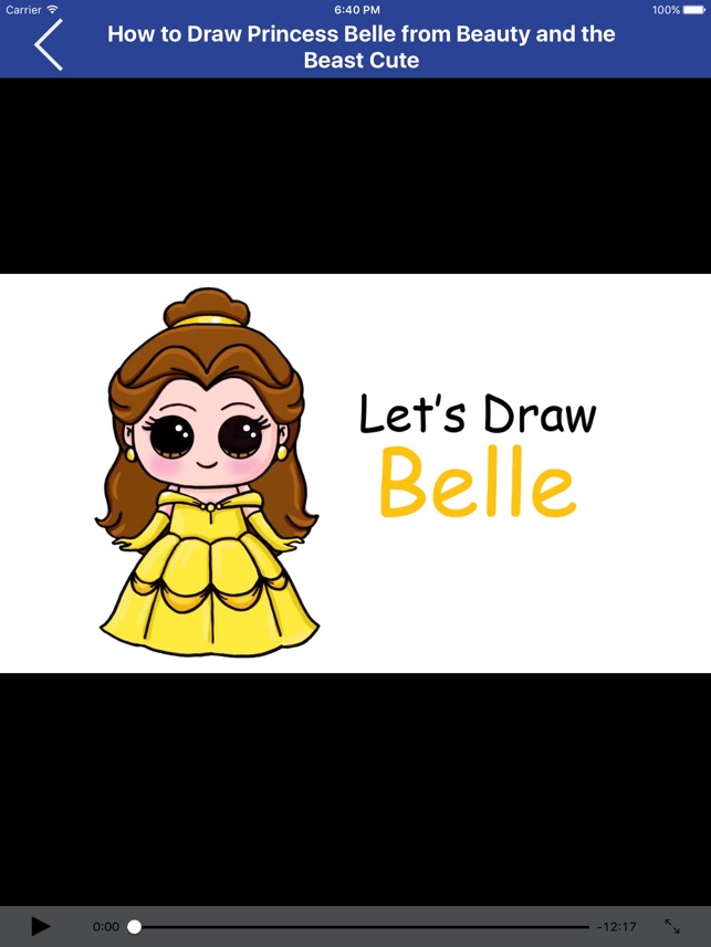 Learn How to Draw Cute Princess Characters Pro(圖2)-速報App